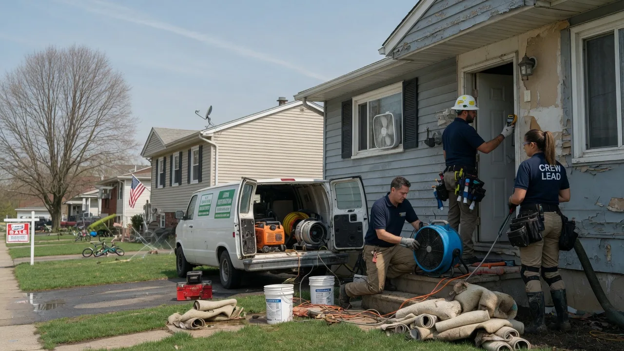 Flood Cleanup in Danville, PA near me