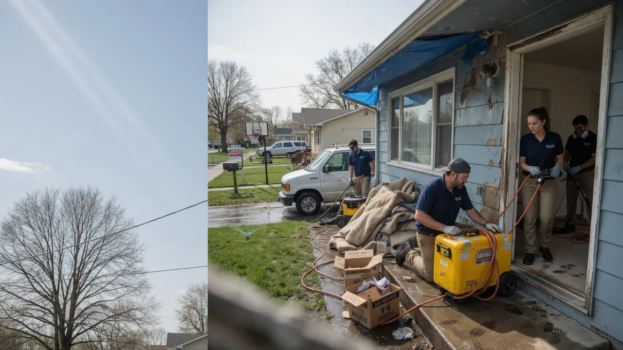 Basement Flood Cleanup in Danville, PA near me